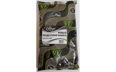 Жмых подсолнечника молотый 1кг.